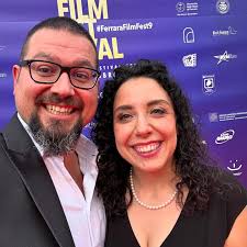 Make Me Italian is live from the red carpet at @ferrarafilmfestival with  our executive producer Peter Farina, his wife Filomena and festival founder  @maximilianlaw! Today is our Italian premiere and we could