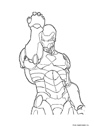 Print or download jam packed action images of iron man for your kids so that they can enjoy the fun of learning with abundance of opportunities to fill different shades and color in the coloring sheets. Free Printable Iron Man Coloring Pages