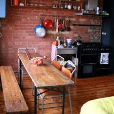 Pin By L Anderson On Diy Tables Narrow Dining Tables Trendy Kitchen Kitchen Inspirations