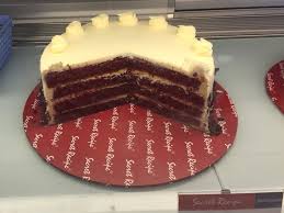 A red velvet cake is instantly recognizable with its bright red color offset by a white cream cheese frosting. Red Velvet Secret Recipe S Photo In Setapak Klang Valley Openrice Malaysia