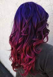 Pravana Vivids Violet To Wild Orchid Color Melt News Modern Salon Hair Styles Cool Hair Color Cool Hairstyles