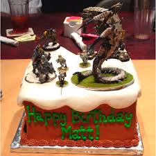 Warhammer 40k Space Wolves Cake