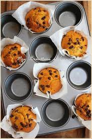 Muffins A La Courge Et Aux Pepites De Chocolat Delicieusement Moelleux Mes Brouillons De Cuisine Recette Pepite Chocolat Recettes De Cuisine