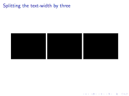 Side By Side Content In Beamer Presentations Texblog
