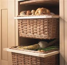storage baskets wicker basket drawers