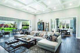 Get Together With Friends And Family In This Open Concept Family Room That Connects Indoor To Outdoor Living Scenes The Photo Above New Homes Model Homes Home
