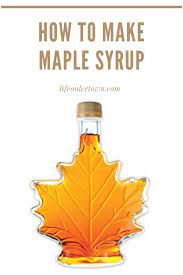 How To Make Maple Syrup In Your Own Back Yard By Tapping Maple Trees Maple Syrup Syrup Syrup Labels
