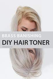 Brass Banishing Diy Hair Toner For Blondes Wonder Forest Hair Toner Brassy Hair Diy Hair Toner