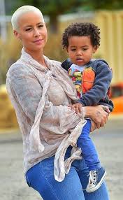 Amber Rose And Her 20 Month Old Son Sebastian Taylor Thomaz Amber Rose Celebrities African Wear Designs