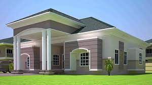 3 Bedroom House Design In Ghana Gif Maker Daddygif Com Youtube Bungalow House Design Kerala House Design Bungalow Style House