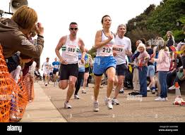 People running