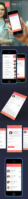 Find A Doctor App On Behance Medical App Health App Mobile Web Design