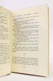 Tu sais bien que j'adore coudre et broder. Vailland Un Jeune Homme Seul Erste Ausgabe Edition Originale Com