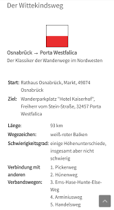 Der Wittekindsweg Porta Westfalica Rathaus Osnabruck