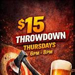 $15 Throwdown Thursdays — SEA AXE