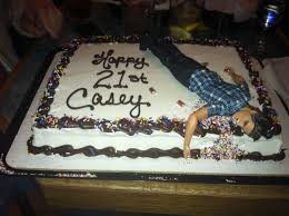 Birthday Cake For Brother Funny The Birthday Cake I Made For My Brothers 21st A Ken Doll Just Casually Throwing Up Some Sprinkles After Sip 21st Birthday Cakes Funny Cake 21st Birthday Cake