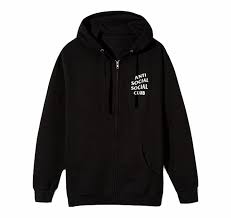 Anti Social Social Club Hoodie Transparent Png Download