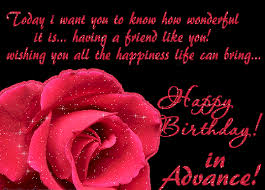Messages Funny Advance Birthday Wishes For Best Friend Advance Happy Birthday Quotes Advance Happy Birthday Quotes Birthday Wishes And Images Advance Happy Birthday Happy Birthday Wishes Images