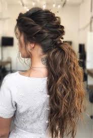 50 glamorous and trendy ponytail hairstyles for this winter page 13 of 50 chic hostess pon in 2020 pferdeschwanz frisuren frisur hochgesteckt geflochtene frisuren