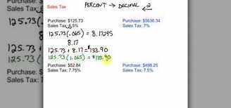 How To Figure Out And Calculate Sales Tax Math Wonderhowto