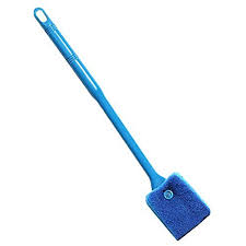 Magideal 40cm Long Handle Fish Tank Aquarium Glass Brush Cleaner Cleaning Tools Algae Scrapper Blue Click Image For Fish Tank Cleaning Tools Long Handles