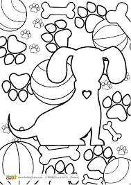 So, dog coloring pages are widely beloved by almost kids on over the world. Dogs Adult Colouring And One For The Kids Too