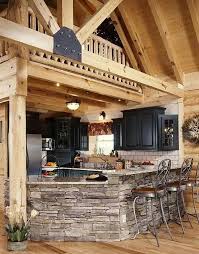 Concealed adjustable soft close hinges. 390 Log Cabin Kitchens Ideas Cabin Kitchens Log Homes Log Cabin Kitchens