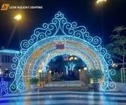3D LED Christmas Decoration Lights Arch LED Motif Light with ...