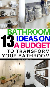 12 Diy Bathroom Decor Ideas On A Budget You Can T Afford To Miss Out On Diy Bathroom Decor Simple Bathroom Decor Bathroom Update