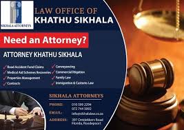 Attorney Khathu Sikhala Roodepoort Conveyancing Commercial Litigation Family Law Immigration Customs Law Ro Family Law Medicaid Property Management