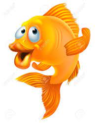 Una Ilustracia N De Un Personaje De Dibujos Animados De Peces De Colores Feliz Saludando Peces De Colores Arte De Cangrejo Dibujos