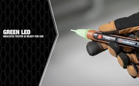 If the tester detects voltage within the defined detection range, the red light will turn on with a. Southwire 40116n Ac Non Contact Voltage Pen Tester Voltage Detector Ncvt Detects 100 600vac With Led Light Walmart Com Walmart Com