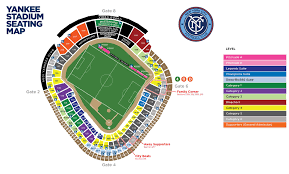 Yankee Stadium Food Map Map Of Yankee Stadium Food New