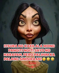 Mokha ng ka kilala mong nakabantay lagi ITSURA NG KAKILALA MONG PANGITI  NGITI SAYO NG HARAPAN, PERO PALIHIM KA PALANG SINISIRAAN! Nene
