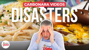 Spaghetti alla carbonara is a relatively modern roman dish made by tossing hot pasta with guanciale, and a mixture of eggs, cheese, and black pepper. Vincenzo S Plate Italian Chef Reacts To Popular Carbonara Videos Facebook