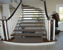Armel Enterprises Inc A Carpet Workroom Floating Stairs Carpet Stairs Outdoor Stair Railing