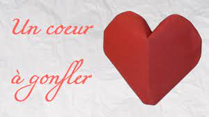 origami un coeur a gonfler inflatable heart hd youtube coloriage lego ninjago ninja vert