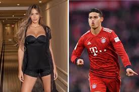 Having signed a nine million dollars deal with bayern, he will continue to add millions to his net worth. Arsenal Target James Rodriguez S Stunning Wag Shows Off Skimpy Lingerie In Hot Snap