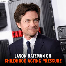 Jason Bateman shared that being a child actor came with intense pressure.  His family depended