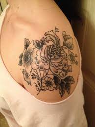 Shoulder Tattoo Flower Tattoo Shoulder Shoulder Tattoo Tattoos