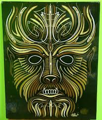 Madkreator Pinstripe Art Art Kustom Kulture Art