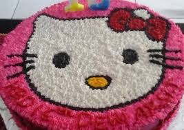 Bisa request karakter kartun lain yang di sukai anak. Resep Kue Ultah Hello Kitty Cantik Oleh Dewi Arsi Tri Cookpad