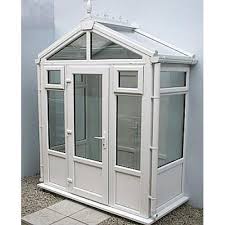 Our glass reinforced plastic porch roofs are made to your specification of external frame size. Gable Roof Porch 2 0m X 1 5m