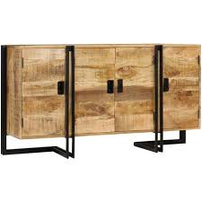 Schwebendes sideboard eiche massiv mit 6 schubladen serie bolt. Sideboard Mangoholz Massiv 150 X 40 X 80 Cm