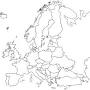 Europe map outline with countries from www.worldatlas.com