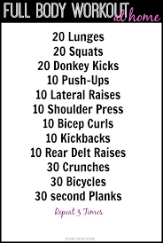 Full Body Workout At Home Honey We Re Home Full Body Workout At Home Body Workout At Home Fitness Body