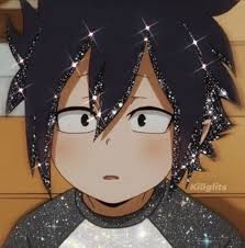 I've been wanting to make this artwork for a very long time!!! Aesthetic Glitter Anime Pfp Mha