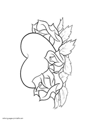 Free coloring pages of hearts paraderoborja org. 55 Heart Coloring Pages Free Printable Pictures Of Hearts