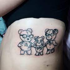 You can't help but love this adorable teddy bear tattoo design with the pink flower. Proisrael Wrist Teddy Bear Tattoo Small