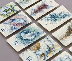 The Hungarian Euro Banknotes Design Currency Design Money Design